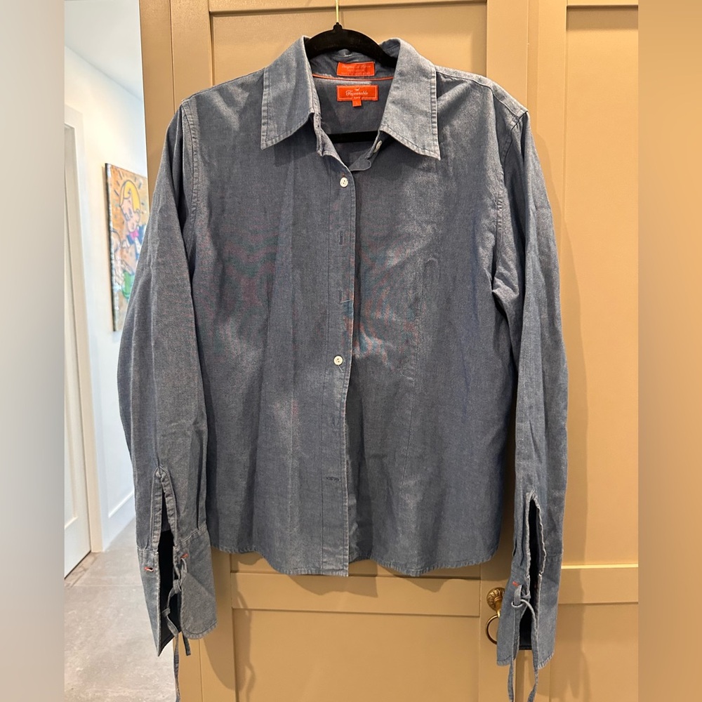 Faconnable chambray button down - image 1